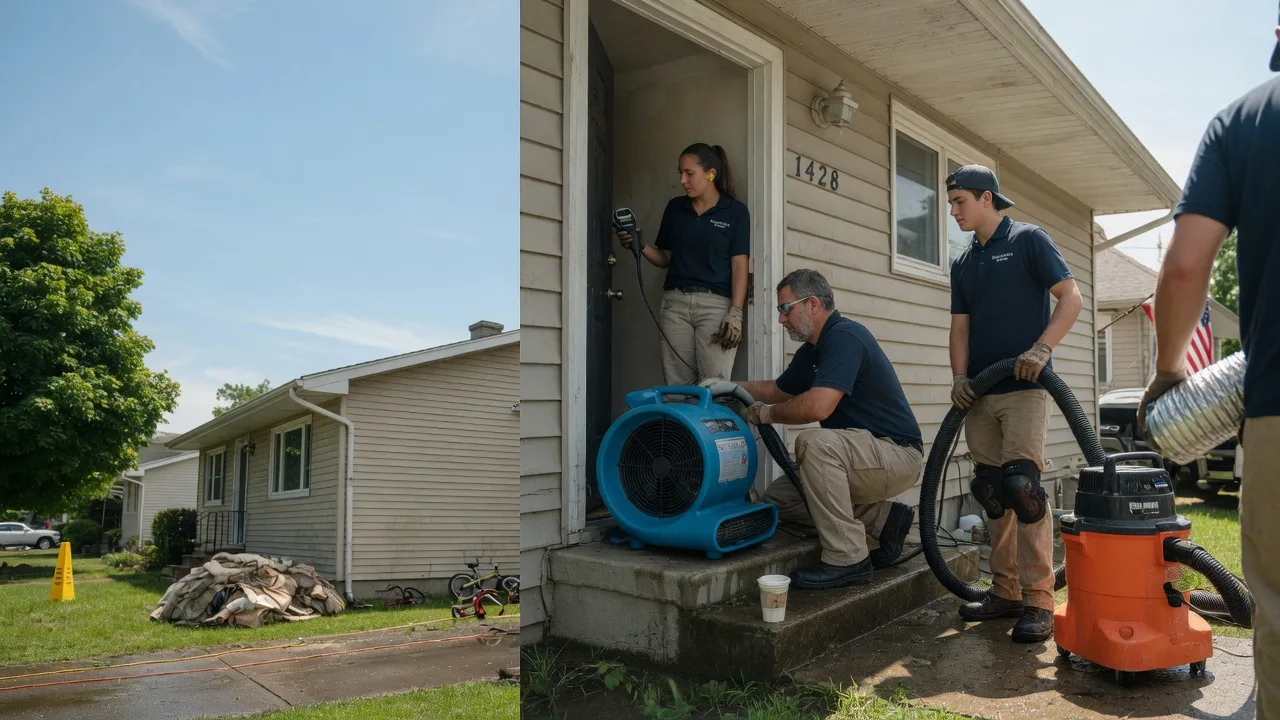 Water Damage Restoration in Bardolph, IL near me